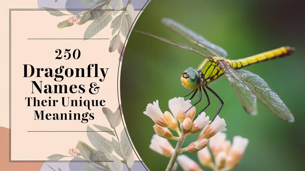 Adorable Dragonfly Names