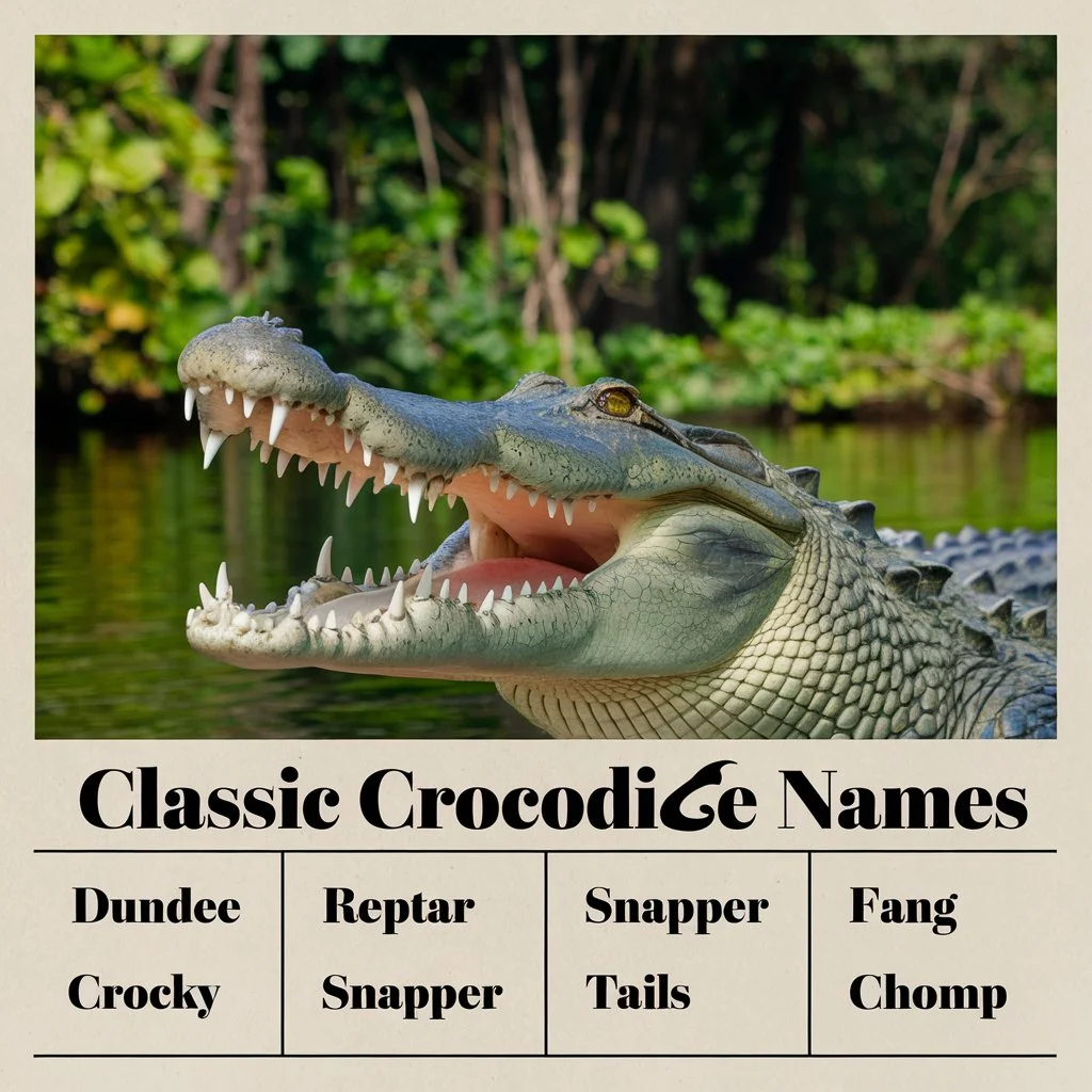 Classic Crocodile Names