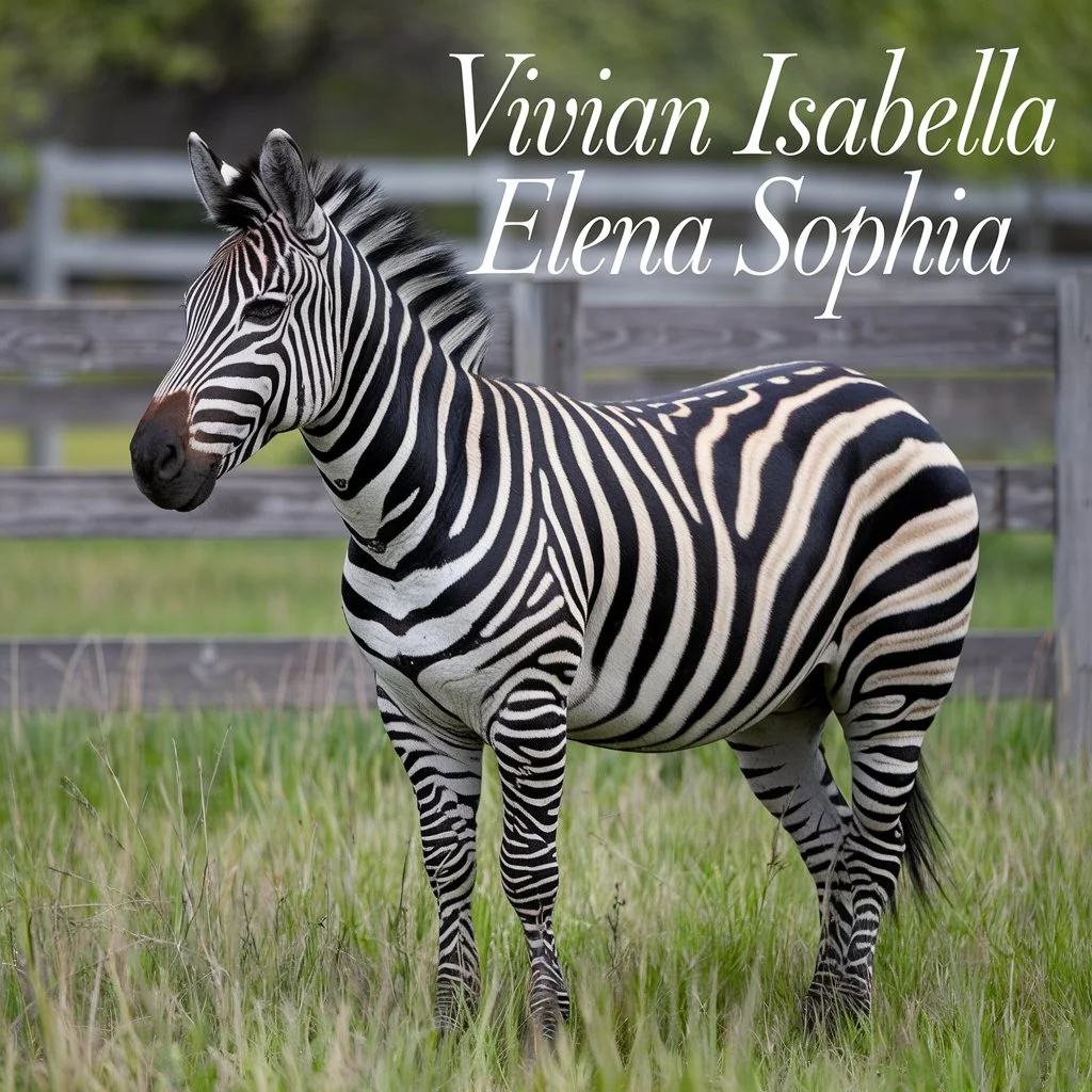  Elegant Zebra Names