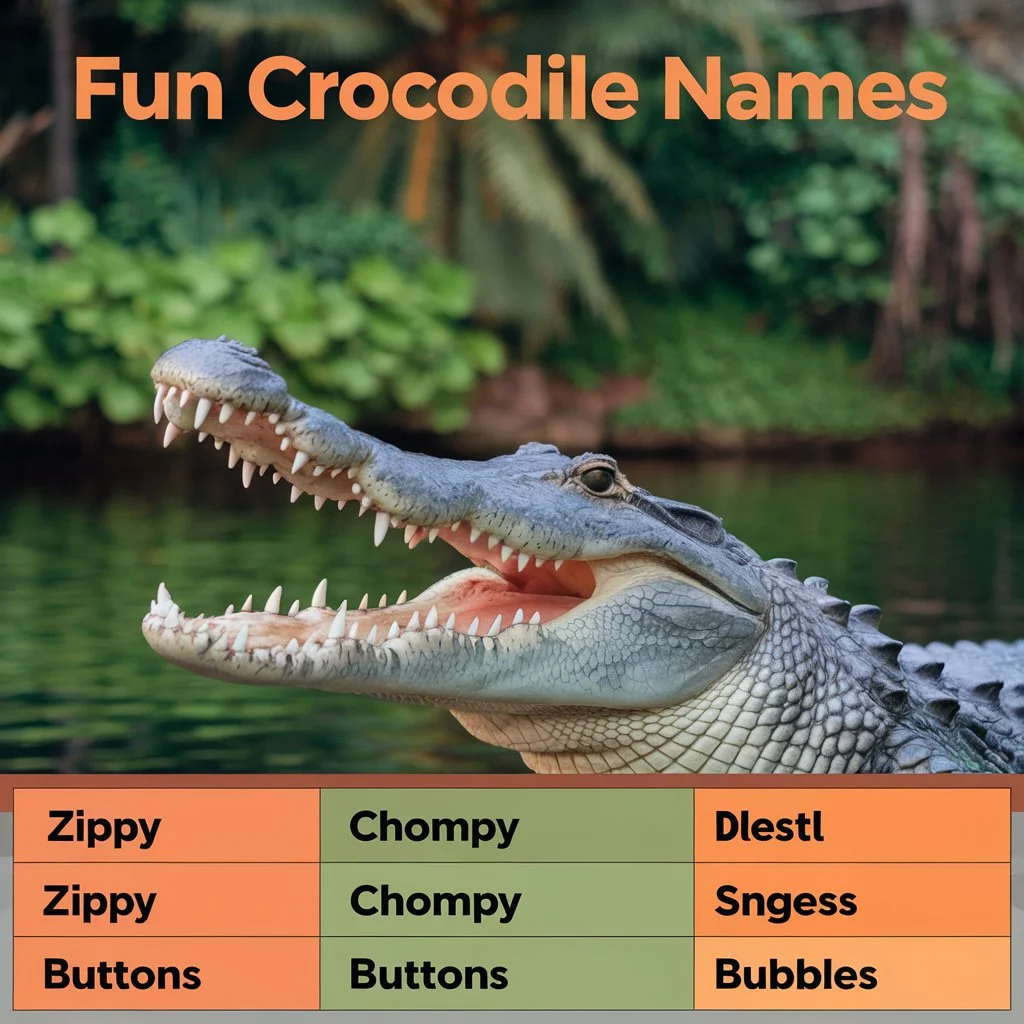 Fun Crocodile Names