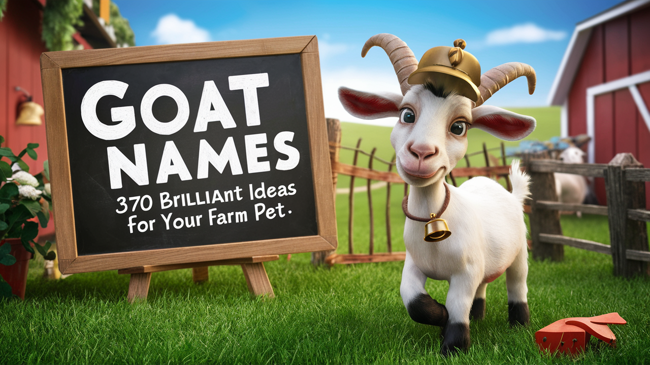 Goat Names for Your Farm Pet