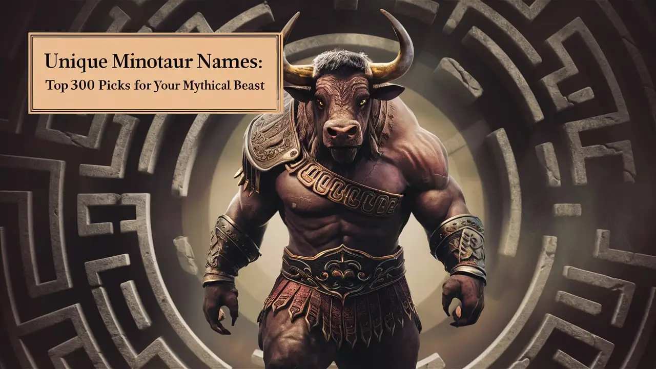 Unique Minotaur Names