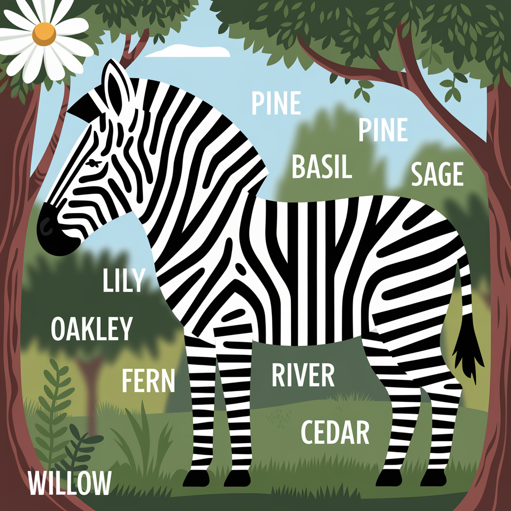  Nature-Inspired Zebra Names