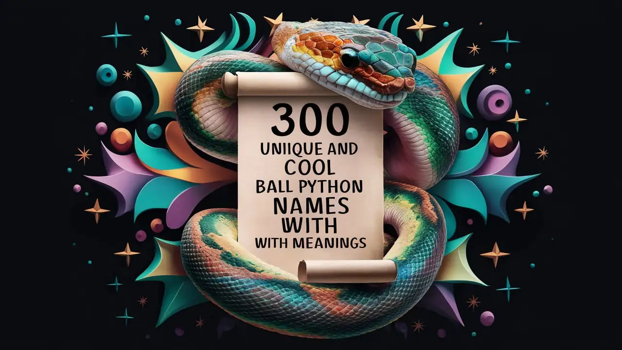 Unique & Cool Ball Python Names