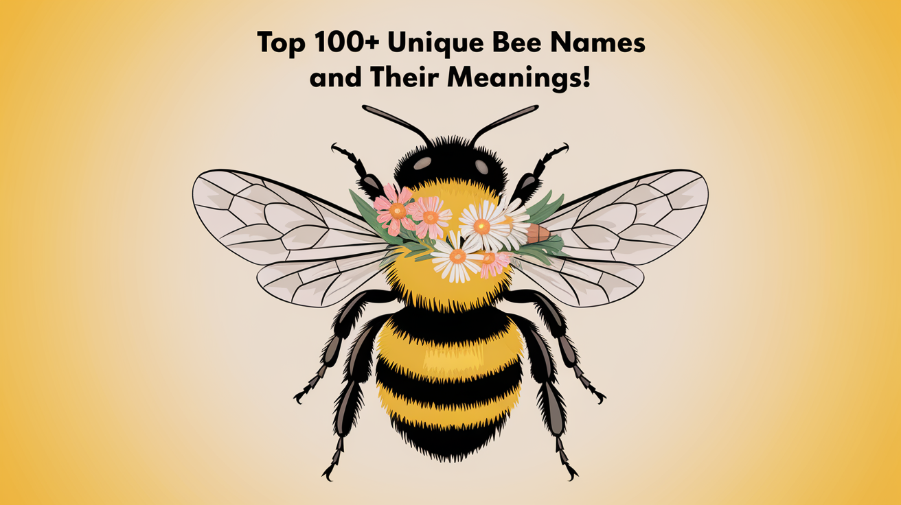 Unique Bee Names and Their Meanings!