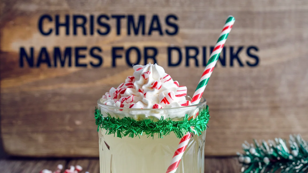 Christmas Names for Drinks